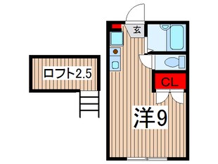 モンテクール清瀬イーストの物件間取画像